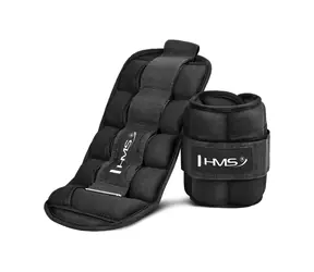 HMS ONK05 Nastaviteľné záťaže na zápästie a členky 2 x 2.5 kg