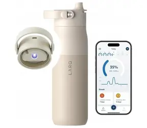 LARQ PureVis 2 680ml mojave dune / nerezová samočistiaca fľaša na pitie / UV sterilizácia