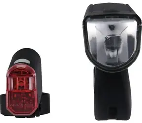 HAMA 185838 cyklo set predné a zadné LED svetlo / Batériové / StVZO certifikácia