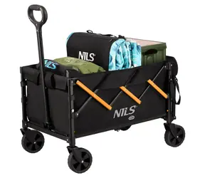 NILS CAMP Kempingový vozík NC2608 oranžový
