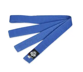 BUSHIDO OBI-BL 300 CM MODRÝ PÁS KU KIMONU DBX 