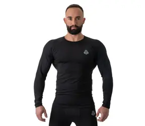 BUSHIDO RSL BLACK VEĽ.M PÁNSKE TRÉNINGOVÉ TRIČKO RASHGUARD DBX 