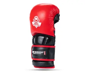 BUSHIDO WARRIOR VEĽ.XL ČERVENÉ PRÉMIOVÉ MMA RUKAVICE DBX 