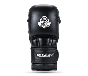 BUSHIDO WARRIOR VEĽ.XL ČIERNE PRÉMIOVÉ MMA RUKAVICE DBX 