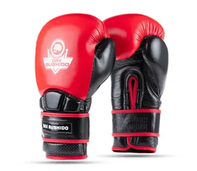 BUSHIDO WARRIOR RED 12 OZ. BOXERSKÉ RUKAVICE DBX 