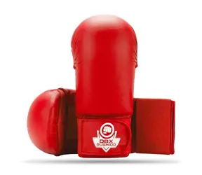 BUSHIDO DBX-KM VEĽ.XL ČERVENÉ RUKAVICE NA KARATE DBX 