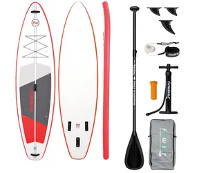 FunWater Nafukovací Paddleboard SUPFW69C 335cm červeno-biela / príslušenstvo 