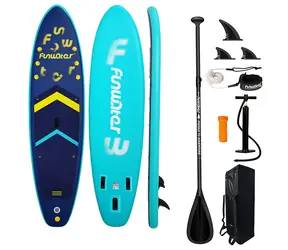 FunWater Nafukovací Paddleboard SUPFW71A 335cm tmavo modrá / príslušenstvo 