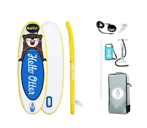 FunWater Nafukovací Paddleboard Tuxedo Sailor Detské SUP 240cm modrá / príslušenstvo / Max. zaťaženie 77kg 