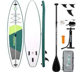 FunWater Nafukovací Paddleboard SUPFW69A 335cm zeleno-biela / príslušenstvo 