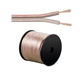 PremiumCord Káble na prepojenie reprosústav / 99.9% meď / 2x1.5mm2 / 100m