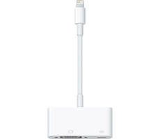 Apple Lightning to VGA Adapter - pre iPad Retina, iPad mini, iPhone 5, iPod touch 5. gen