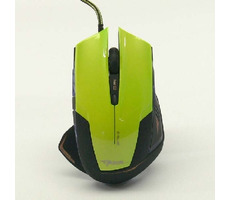 E-BLUE myš Mazer R zelená / optická / drôtová / herná / USB / 6 tlačidiel + koliesko / 2400 dpi