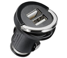 Cabstone Napájací 12-24V autoadaptér na 2xUSB 2.1A s nízkym profilom