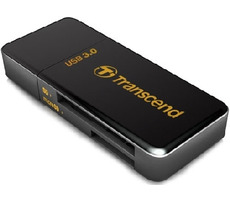 Transcend TS-RDF5K / USB 3.0 / SD, SDHC (UHS-I), SDXC (UHS-I), microSDHC (UHS-I), microSDXC (UHS-I) / čierna