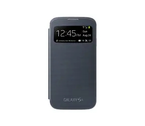 Samsung flipové púzdro S-View pre Samsung Galaxy Mega / Čierne