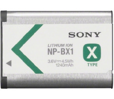 Batéria SONY NP-BX1 / akumulátor / LI-ION / 1240 mAh / šedá