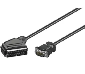 PremiumCord Kábel VGA M DB15M - SCART M / 2 m