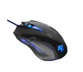 E-BLUE myš Auroza G / optická / drôtová / USB / 6 tlačidiel + koliesko / 3000 dpi / čierna
