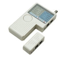 Intellinet Cable Tester 4-in-1/RJ11, RJ45, USB a BNC