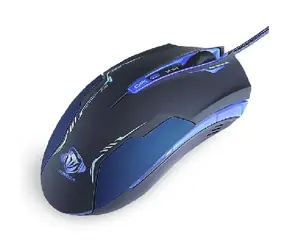 E-BLUE myš Auroza / optická / drôtová / USB / 6 tlačidiel + koliesko / 3500 dpi / čierna