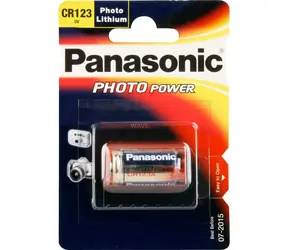 Panasonic Photo Lithium CR-123AL/1BP / 1ks / Blister