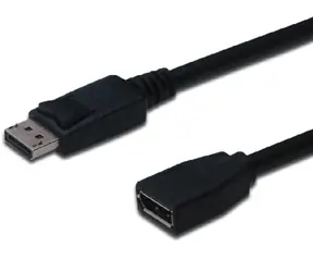 PremiumCord DisplayPort predlžovací kábel M/F 2m
