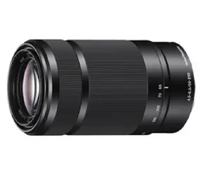 SONY Teleobjektív so zoomom / bajonet E / 55 - 210mm / F4.5 - 6.3 / 3,8x zoom / stabilizácia / čierna