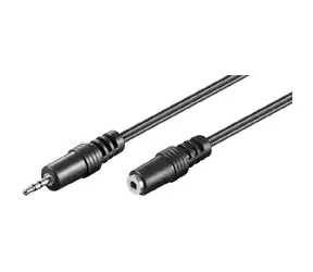 PremiumCord Kábel predlžovací Jack 2.5mm- Jack 2.5mm M/F 2m