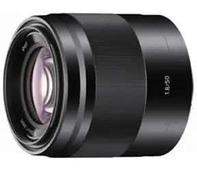 SONY Portrétny objektív / bajonet E / 50mm / F 1,8 / stabilizátor / čierna