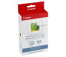 Canon KC-18IS sada papiera do tlačiarne / štvorcové štítky / 18 ks