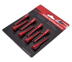 AIREN RedVibesScrew antivibračné uchýty pre ventilátory / 8 kusov / červená