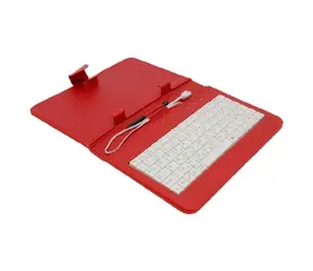 Airen AiTab Leather Case 1 púzdro pre 7" tabliet červená / s USB klávesnicou / CZ / SK