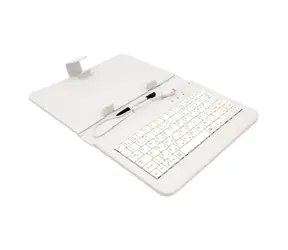 Airen AiTab Leather Case 1 púzdro pre 7" tablet biela / s USB klávesnicou / CZ / SK