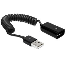Delock predlžovací kábel USB 2.0 samec - samica / krútený kábel