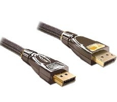 Delock kábel Displayport samec - samec / premium / 2m