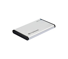Transcend StoreJet externý rámček pre 2.5&quot; HDD SATA / USB 3.0 / Strieborný
