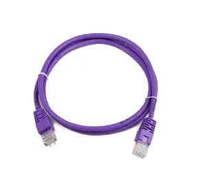 Gembird UTP CAT5E 1 m fialová /patch kábel/ s ochranou