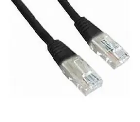 Gembird UTP CAT5E 2 m čierna / patch kábel / s ochranou