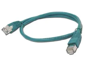 Gembird FTP CAT5E 2m zelená / patch kábel / tienený s ochranou a opletením