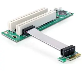 Delock Riser card PCI Express x1 > 2x PCI 32Bit 5 V