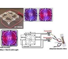 THERMALTAKE A1556 / FAN GRILL CoolMOD / svietiaca mriežka