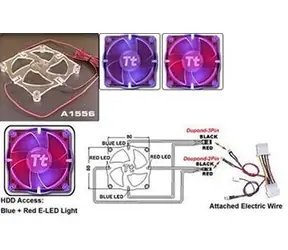 THERMALTAKE A1556 / FAN GRILL CoolMOD / svietiaca mriežka