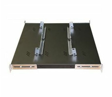 Triton Polička s perforáciou 1U/250mm (RAB- UP-250-A4) čierna