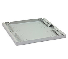Triton Polička s perforáciou 1U/950mm / čierna / nosnosť 80kg