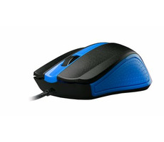 C-tech WM-01 modrá / Optická myš / 1200 dpi / USB