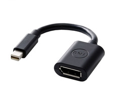 DELL redukcia Mini DisplayPort (M) na DisplayPort (F) / čierna
