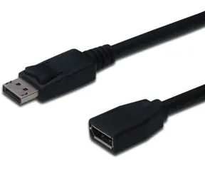 PremiumCord DisplayPort predlžovací kábel M/F 2m