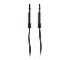 Connect IT CI-467 Wirez 3.5mm jack kábel (M) - (M) 2m čierna / plochý