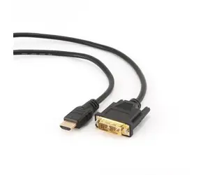 Gembird HDMI - DVI male-male kábel 1.8 m / pozlátené konektory 18+1